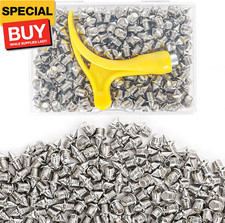 1/8 Inch Track Spikes,Stainless Steel Pyramid Shoe Spikes with Spike Wrench for