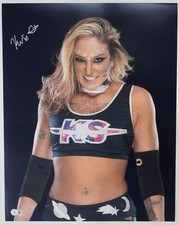 Kris Statlander Signed 16x20 Photo BAS COA WWE AEW ROH New Japan Pro Wrestling 6