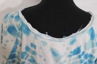 "LAST CLEAN SHIRT" SWEATSHIRT LARGE (12/14) BLUE & WHITE TIE DYED NO BOUNDARIES — photo 6