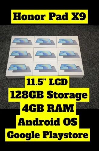 New Honor Pad X9 11.5 "Qualcomm 6Nm Snapdragon 685 4Gb Ram 128Gb Storage Android - Afbeelding 1 van 4