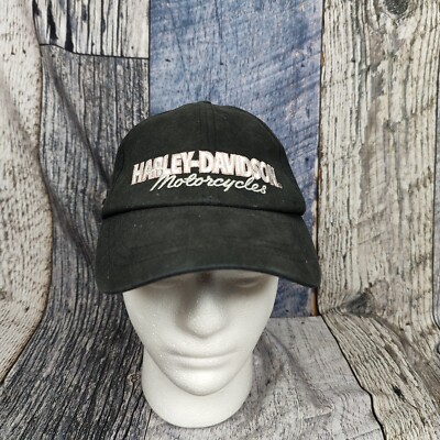 Harley Davidson Baseball Hat Black YOUTH SIZE Cap Strapback