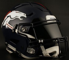 DENVER BRONCOS NFL Riddell SPEEDFLEX Authentic Gameday Football Helmet