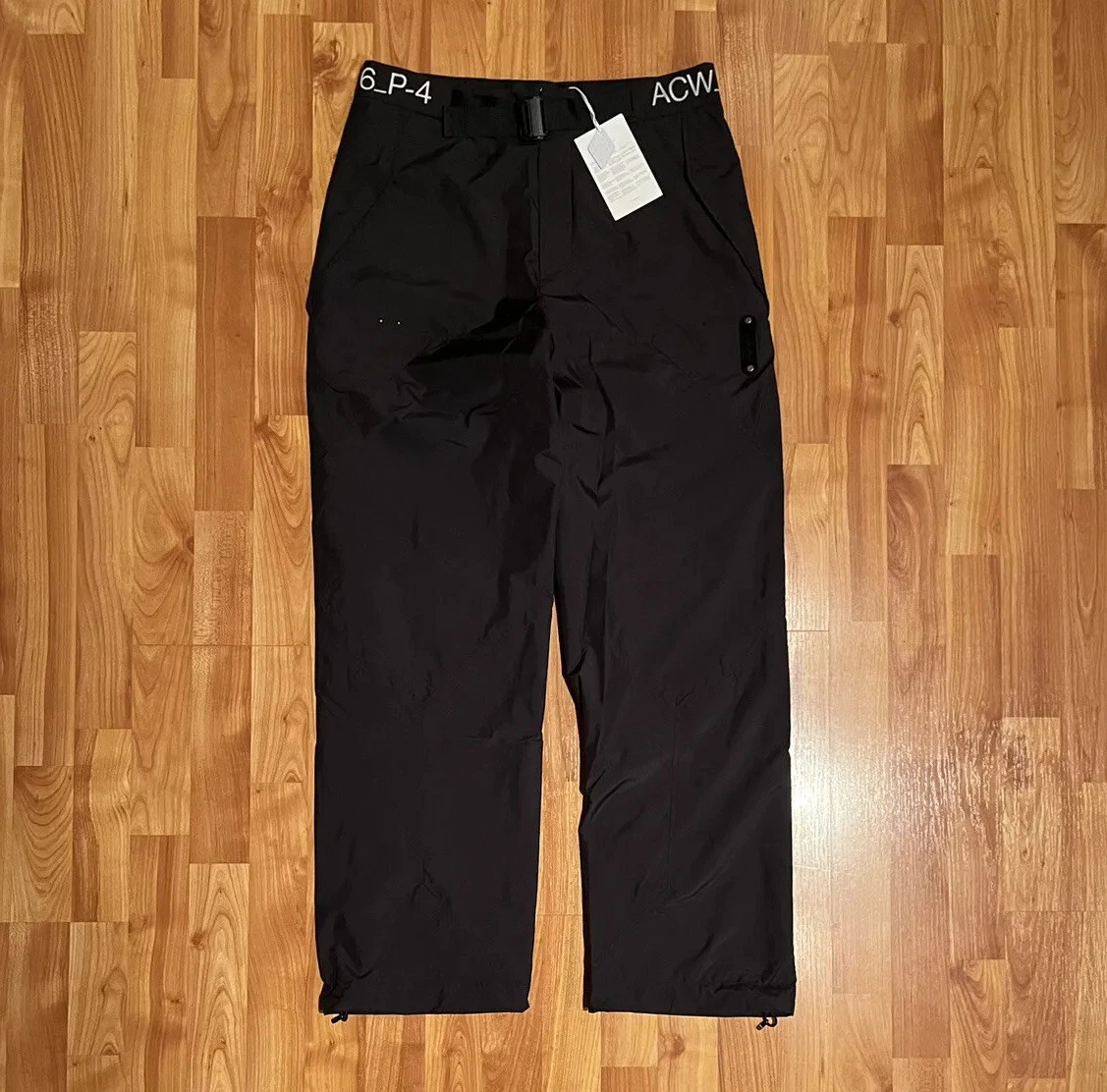 NEW MEN'S SMALL 46 A-COLD-WALL WATERPROOF NEPHIN STORM PANT IN BLACK