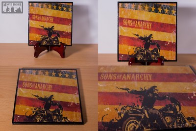 SONS OF ANARCHY SAMCRO SONS Piastrella Logo inspiriert JAX TELLER Actionfiguren
