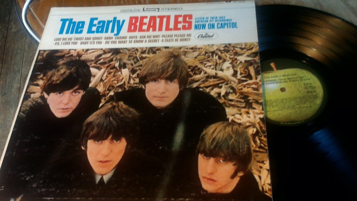 THE EARLY BEATLES ST-2309 Apple盤US LP洋楽 The Beatles 