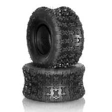 Set of 2 18x9.50-8 ATV UTV Tires All Terrain 4 Ply Tubeless 18x9.5-8 18 950 8