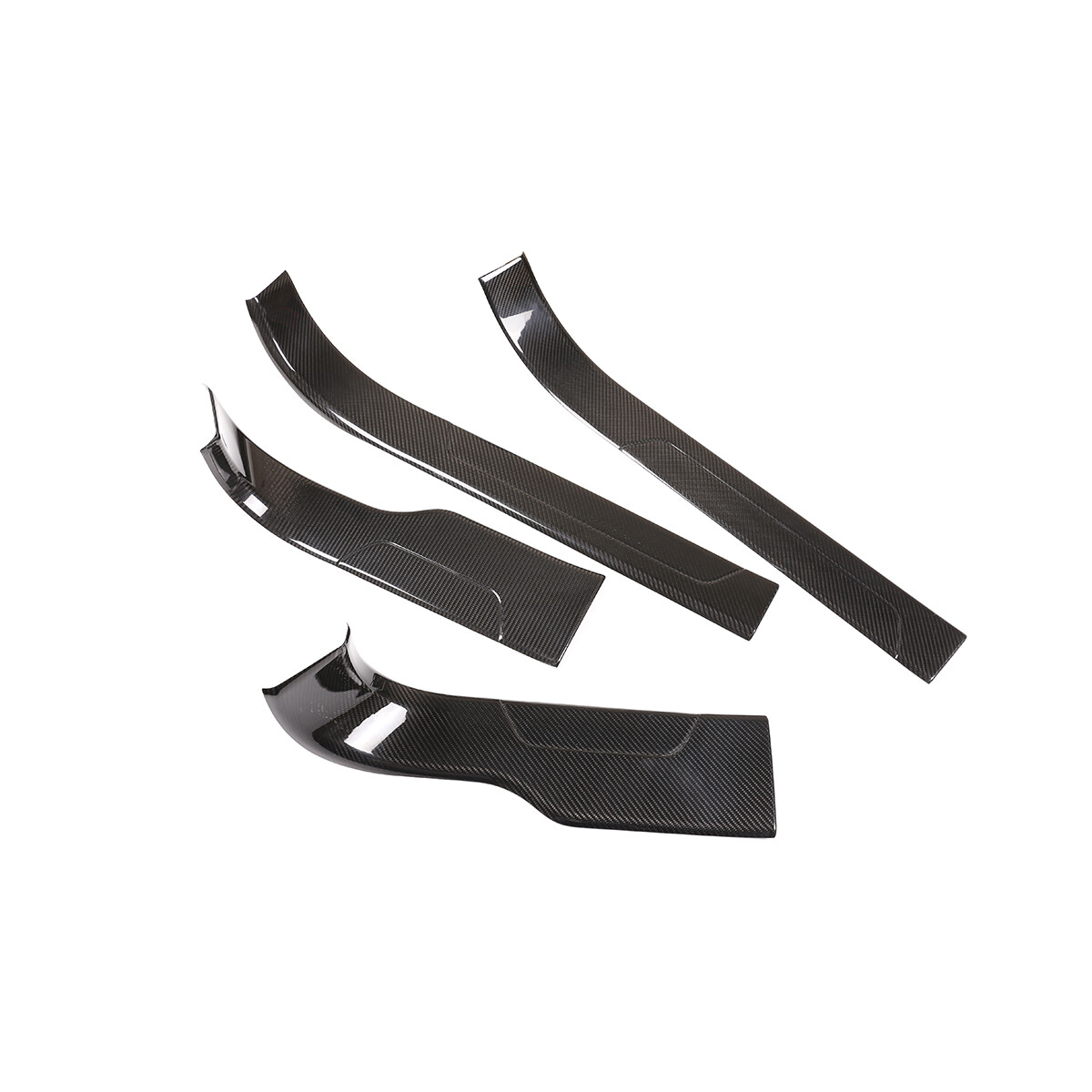 Real Carbon Door Sill Trim Stuff Plate Guard Covers For LAMBORGHINI URUS 2018-24