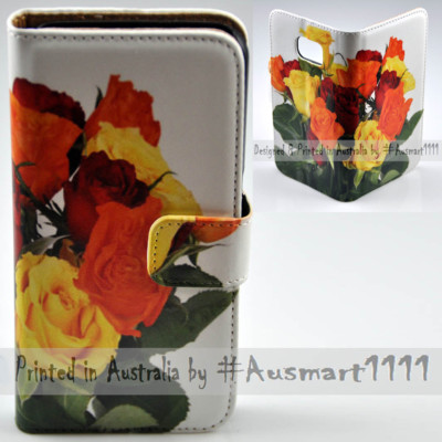 For OPPO Series - Multi Roses Theme Print Wallet Mobile Phone Case Cover