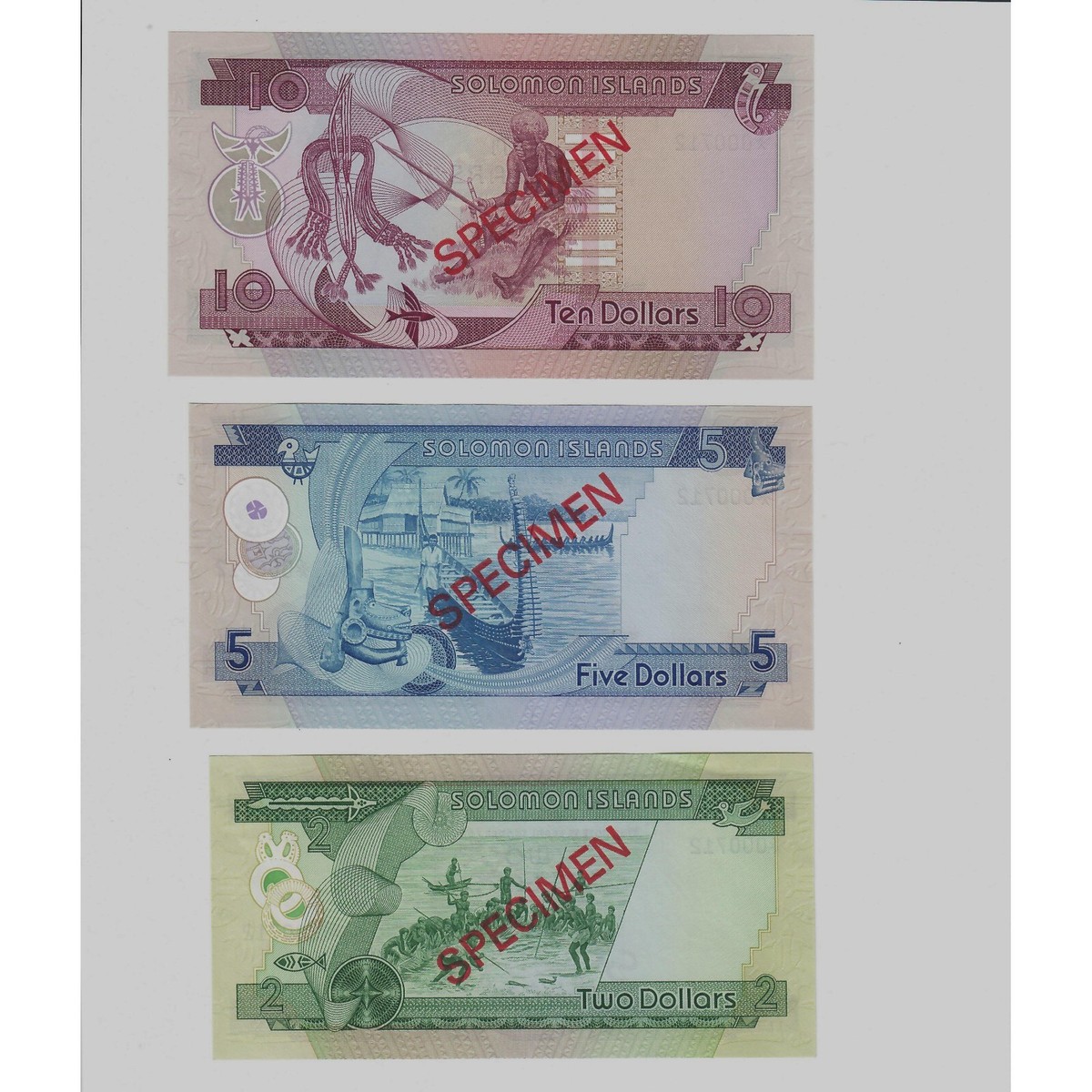 SNOOPYフランクリンミントソロモンアイランド10ドル貨 1979 $2 $5 $10 Solomon Island Franklin Mint Specimen