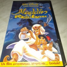 ALADDIN E IL RE DEI LADRI - VHS WALT DISNEY VS 4681 VIDEOCASSETTA ITALIANO