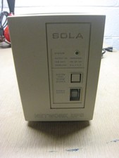 USED SOLA NETWORK UPS MODEL N600 600VA 4 OUTLET POWER SUPPLY FREE SHIPPING