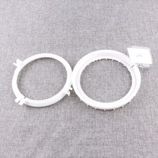 Fuel System Ring + Union Nut Set White Plastic 4F0201921A 4F0201375 Replace