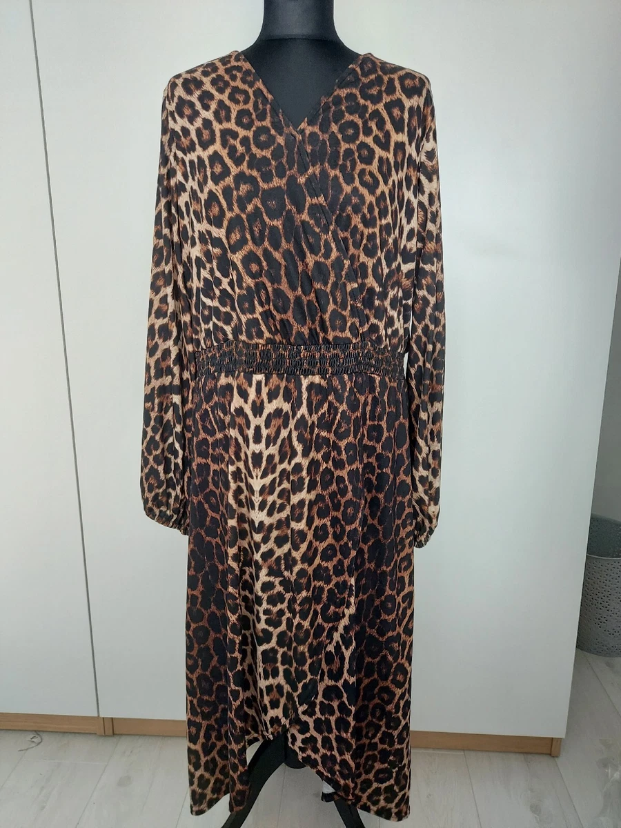 Size 20 top leopard print dress