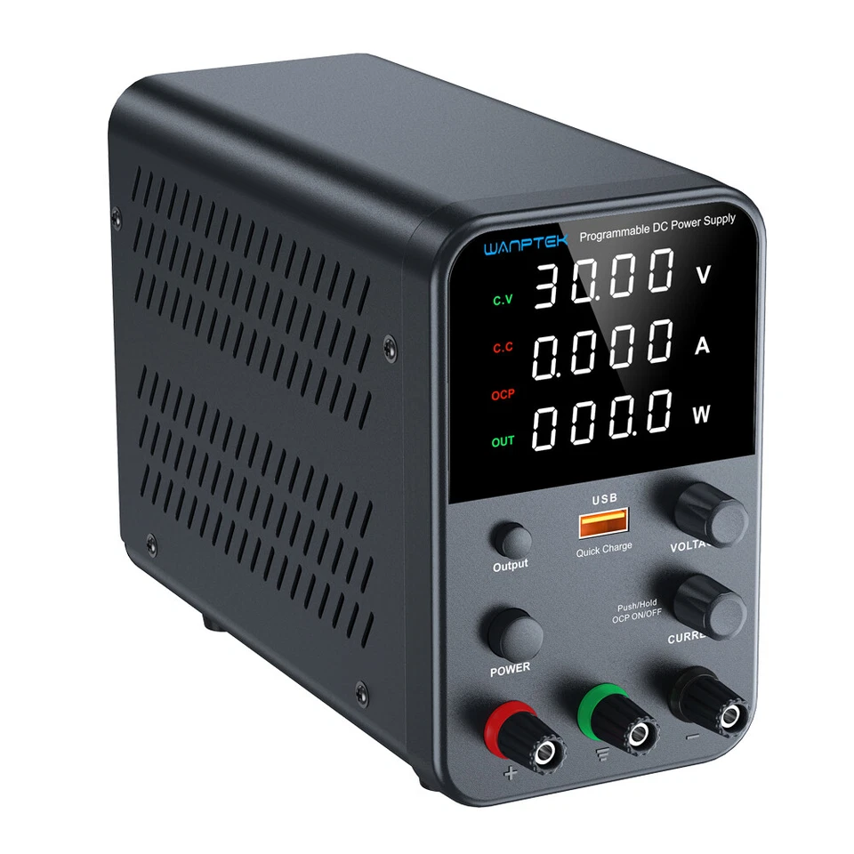 WPS 30V 5A Lab DC Power Supply Adjustable Variable  programmable Bench Switching - Image 2 of 4