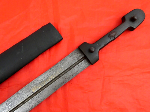 LARGE ANTIQUE RUSSIAN CAUCASIAN KINDJAL ARABIC CALLIGRAPHY kinjal dagger sword - Picture 1 of 12