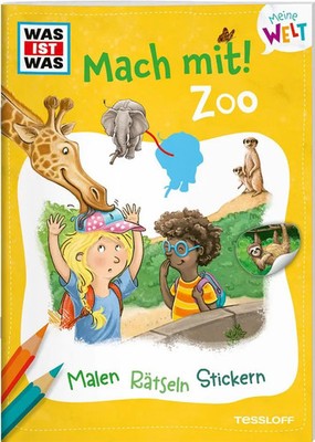 WAS IST WAS Meine Welt Mach mit! Zoo Katja Baier Broschüre 24 S. Deutsch 2024
