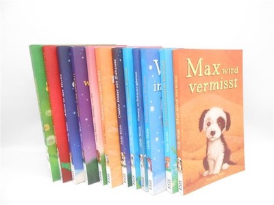 Holly Web Kinderbücher Tiergeschichten 12 Stück Hunde Bundle Katzen Este /R17F3