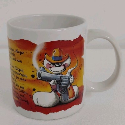  Diddl Maus Tasse Schütze Sternzeichen Becher Depesche Vintage Kaffeetasse Rar