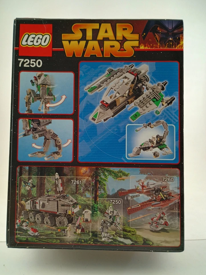 LEGO STAR WARS 7250 Clone Scout Walker - Nuevo juego sellado sin abrir retirado - 2005 Foto 2 de 4