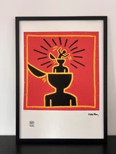 Keith Haring 50×70 Lithograph - Limited Edition 150 Ex - Authenticated