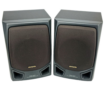 Aiwa SX-NV2100 Speaker System for V2100 - twin duct bass 2 way TESTED