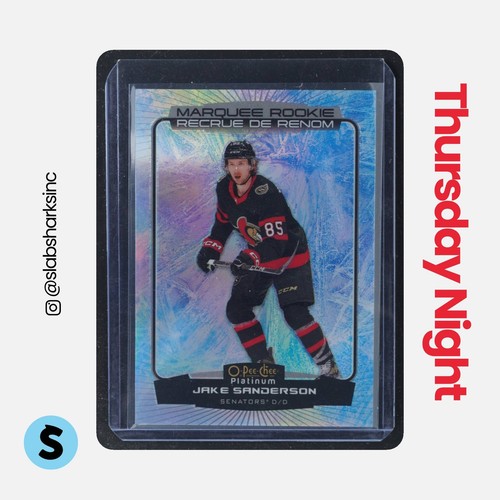 2022 O-PEE-CHEE PLATINUM #297 JAKE SANDERSON ARCTIC FREEZE RC ROOKIE /99