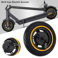 10" Solid Tire Front Wheel 60/70-6.5 Scooter Replacement for Ninebot Max G30 GH