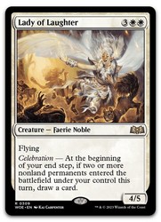 Lady of Laughter #309 Wilds of Eldraine (Rare) MTG