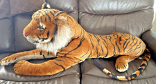 Melissa  Doug X Large Bengal Tiger Plush Stuffed Animal Toy Giant 70  Lifelike