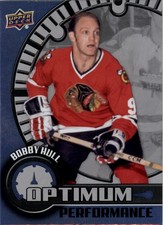 2016-17 Upper Deck Overtime Optimum Performance #OP10 Bobby Hull - HKY