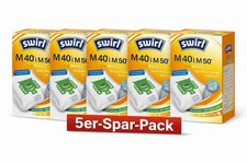 20 Swirl Staubsaugerbeutel M40 M50 für Miele Staubsauger + 5 Abluftfilter NEU
