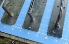 Lot of 4 Vintage Twisted Wrought Iron Door Handles Pulls Farm Barn Gate Drawer — photo 5