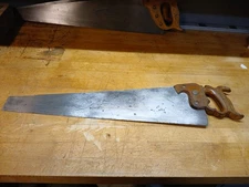 Henry Disston & Sons #12 Gentleman’s Panel Saw Hand Saw 12ppi Fine Crosscut NICE