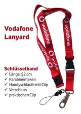 Original Vodafone Schl&uuml;sselband / Umh&auml;ngeband / Lanyard NEU* OVP*