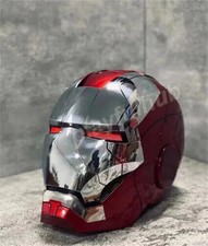 Autoking Iron Man Transform Helmet MK5 1/1 Voice-controlled Mask Cosplay Prop