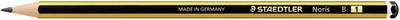 STAEDTLER 120-1 Bleistift Noris sechseckig Härtegrad: B