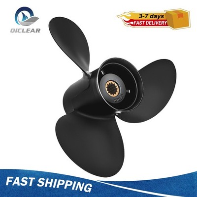 12 x 17 Outboard Propeller fit Evinrude 40-75HP 13 Spline Tooth 763462,RH