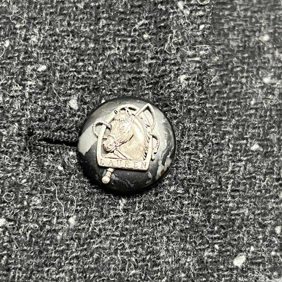 Ralph Lauren Equestrian Blazer Jacket Women’s Size 14 Horse Buttons - Image 3 of 4