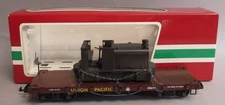 LGB 43690 Union Pacific Flatcar w/ MDC Switcher Locomotive EX/Box