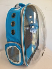 Cat Pet Carrier Backpack Portable Travel Bag Comfort Ventilated Hardshell Zipper