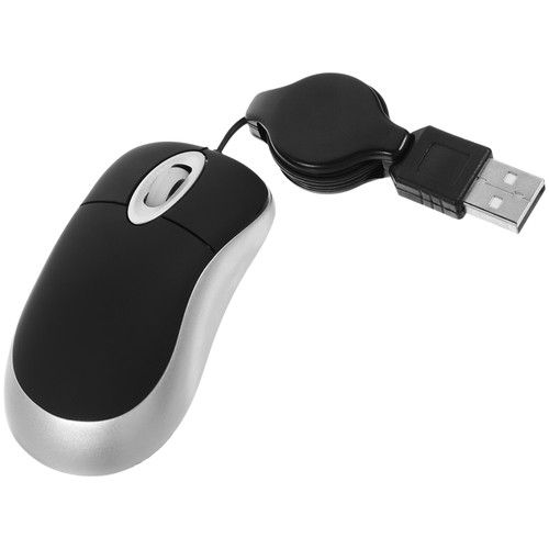 Travel Mini USB Mouse With Retractable Cable For Laptops - 第 4/12 張圖片