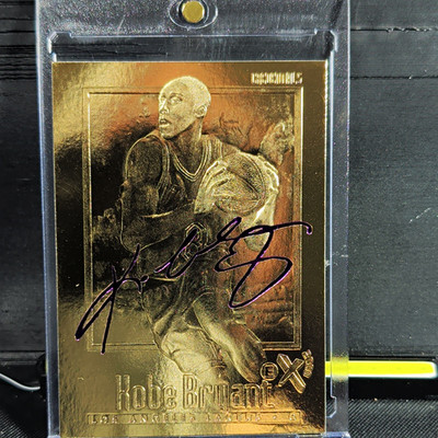Fleer/SkyBox 1996-97 E-X2000 Credentials Kobe Bryant Auto Lakers #SCC44