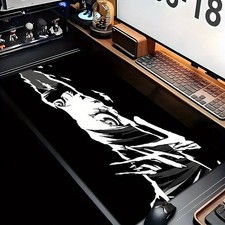 40 90cmXXL Anime Gaming Desk Mat - Extra Large Mouse Pad with Non-Slip Rubber Ba