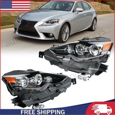 Led Headlights Pair For 2014-2016 Lexus Is250 Is200t Is300 Is350 Left Right