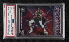 2019 Donruss Optic Fantasy Stars Purple Prizm Giannis Antetokounmpo PSA 10 6fs