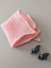 VTG 1960s Barbie Solo in the Spotlight Original Pink Scarf Hankie #982  Mattel