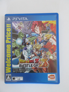 Jeu Dragon Ball Z Battle Of Z Pour PS Vita - Version Boîte, Très Bon état (complet, Petite Trace Sur étiquette)