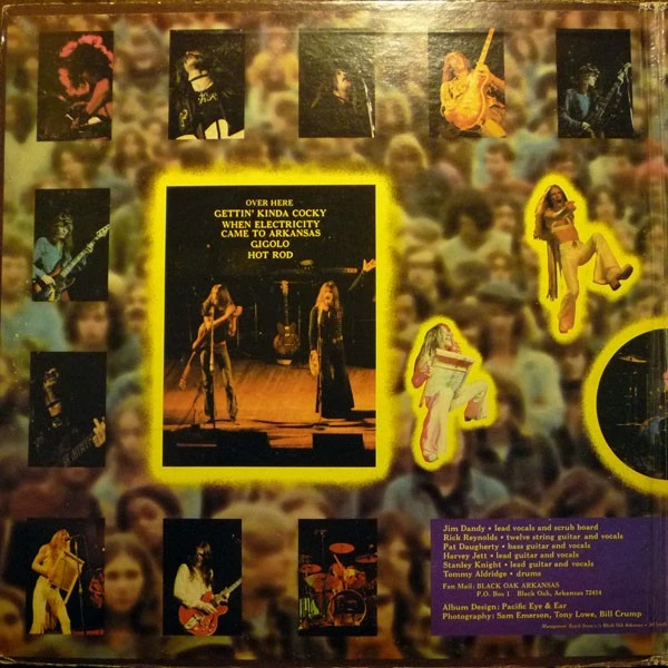 Black Oak Arkansas - Raunch 'N' Roll Live (LP, Album, PR,) (Very Good (VG)) Foto 2 de 4