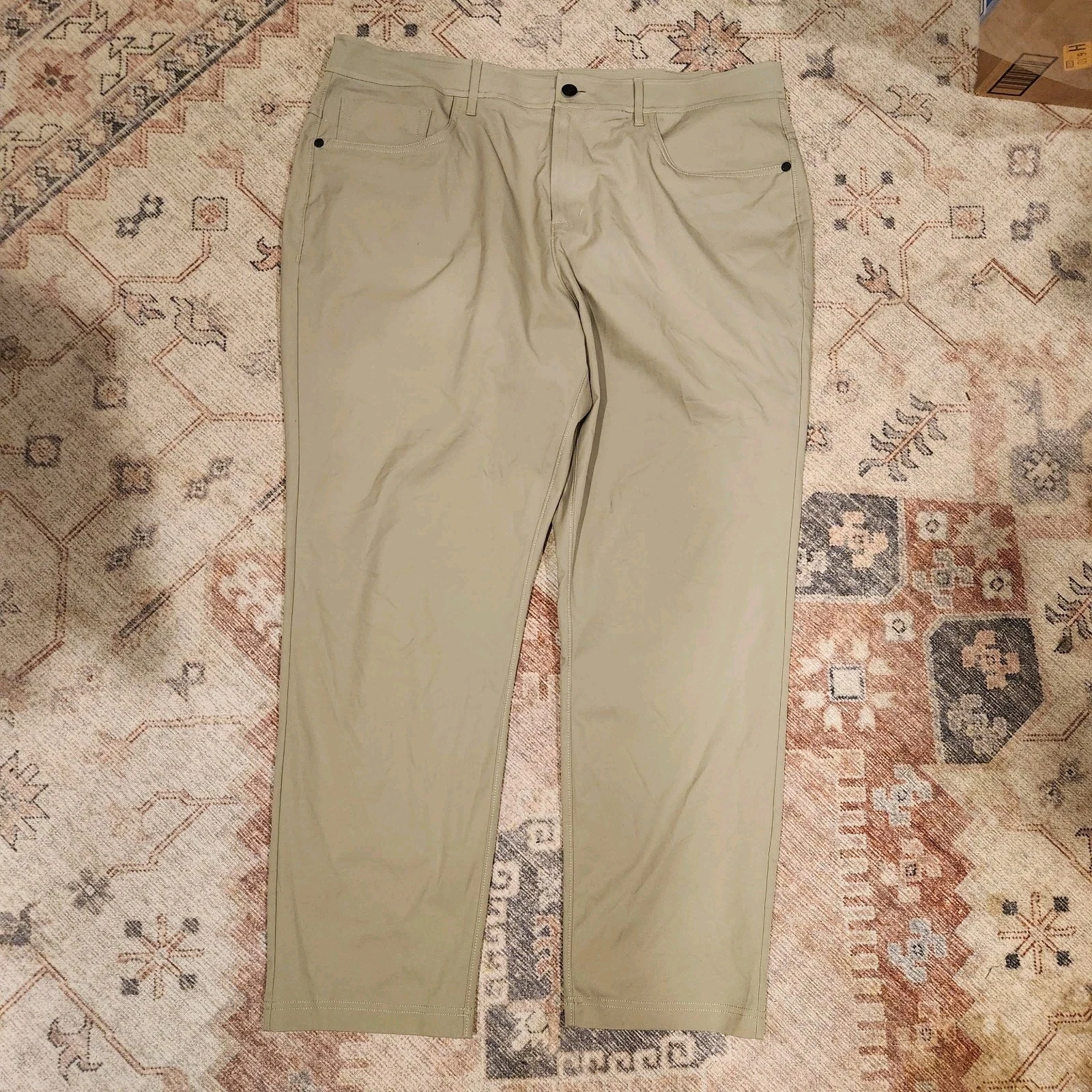 Public Rec Dealmaker Pants Mens 38x30 Beige Performance Stretch Golf Chino