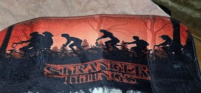 Stranger Things Reality X Upside Down Dual Scene Teppich 60x40cm rutschfeste Rückseite